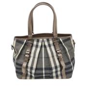 Pre-owned Leather totes Burberry Vintage , Multicolor , Dames