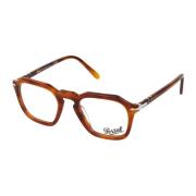 Stijlvolle Bril Persol , Brown , Unisex