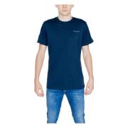 Linear Heren T-shirt Herfst/Winter Collectie Tommy Jeans , Blue , Here...