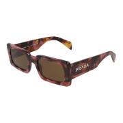 Rechthoekige zonnebril Model A07S Prada , Multicolor , Unisex