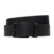 Klassieke Leren Riem Herfst/Winter Collectie Calvin Klein Jeans , Blac...