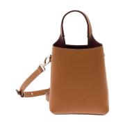 Bruine Tote Tas met Tijdloze Hanger Tod's , Brown , Dames