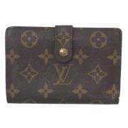 Pre-owned Canvas wallets Louis Vuitton Vintage , Brown , Dames