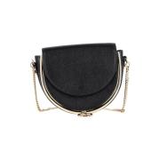 Pre-owned Leather crossbody-bags Chloé Pre-owned , Black , Dames