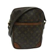 Pre-owned Canvas shoulder-bags Louis Vuitton Vintage , Brown , Dames