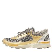 Pre-owned Leather sneakers Chanel Vintage , Multicolor , Dames