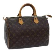 Pre-owned Canvas louis-vuitton-bags Louis Vuitton Vintage , Brown , Da...