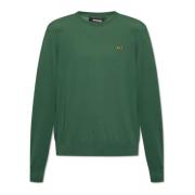 Trui met logo Dsquared2 , Green , Heren