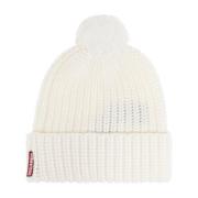 Pom pom hat Dsquared2 , Beige , Dames