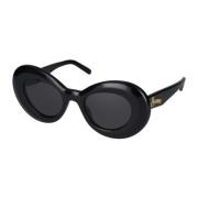 Stijlvolle zonnebril Lw40112I Loewe , Black , Dames