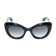 Cat-Eye Zonnebril met Shaded Lenzen Alexander McQueen , Black , Dames