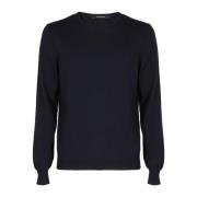 Round-neck Knitwear Tagliatore , Blue , Heren