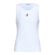 Witte Top met Unieke Stijl JW Anderson , White , Dames