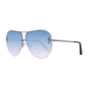 Roze Aviator Zonnebril Blauwe Gradiënt Lenzen Emilio Pucci , Pink , Da...