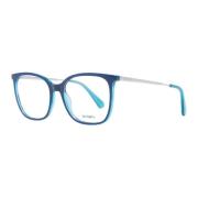 Blauwe Vierkante Optische Brillen voor Vrouwen Max & Co , Blue , Dames