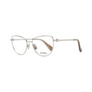 Gouden Vlinder Optische Monturen voor Vrouwen Max Mara , Yellow , Dame...