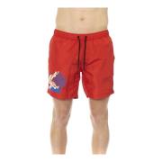 Heren Zwemkleding Collectie Lente/Zomer Bikkembergs , Red , Heren