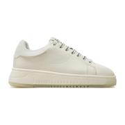 Transparante Retro Sneaker met Adelaar Logo Emporio Armani , Beige , D...