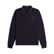 Klassiek Polo Shirt voor Mannen Fred Perry , Blue , Heren