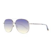 Blauwe Gradient Aviator Zonnebril Scotch & Soda , Gray , Heren