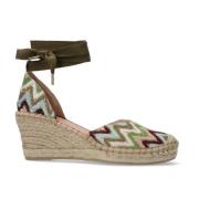 Multicolor Zigzag Espadrilles met Jute Zool Fred De La Bretoniere , Mu...