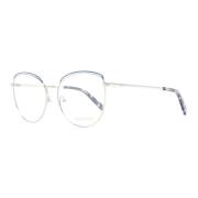 Blauwe Vrouwen Ronde Metalen Optische Frames Emilio Pucci , Blue , Dam...