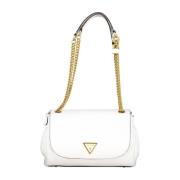 Luxe Witte Handtas Stijlvol Ontwerp Guess , White , Dames