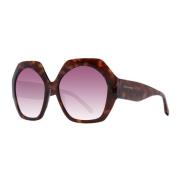 Paarse Gradient Trapezium Zonnebril Vrouwen Scotch & Soda , Brown , Da...