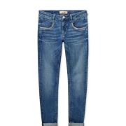 Blauwe Naomi Mielka Skinny Jeans MOS Mosh , Blue , Dames