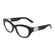 Cat Eye Bril Trendy Collectie Dior , Black , Unisex