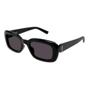 Zwarte zonnebril SL M130/F Saint Laurent , Black , Dames