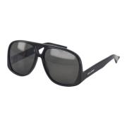 Aviator Zonnebril Solace Zwart Saint Laurent , Black , Unisex