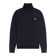 Blauwe coltrui Fred Perry , Blue , Heren