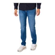 Slim Fit Jeans Anbass Style Replay , Blue , Heren