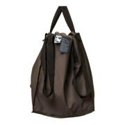 Microgrid Grondzak Tote Tas Gr10K , Brown , Heren