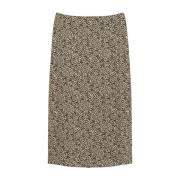 Relaxte midi-rok Marc O'Polo , Multicolor , Dames