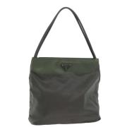 Pre-owned Nylon prada-bags Prada Vintage , Green , Dames