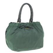 Pre-owned Nylon prada-bags Prada Vintage , Green , Dames