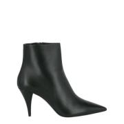 Leather boots Saint Laurent , Black , Dames