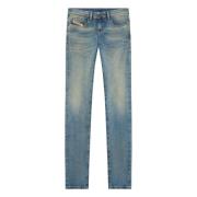 Slim Jeans - 2019 D-Strukt Diesel , Blue , Heren