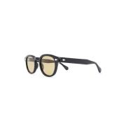 Lemtosh Base2 SUN Black Amber Sunglasses Moscot , Black , Unisex