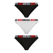 Driepak slips `Ufpn-Panties-Td-Threepack` Diesel , Multicolor , Dames