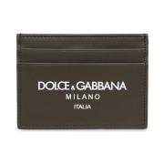 Kaarthouder Dolce & Gabbana , Gray , Heren