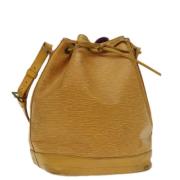 Pre-owned Leather louis-vuitton-bags Louis Vuitton Vintage , Yellow , ...