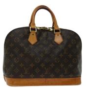 Pre-owned Canvas louis-vuitton-bags Louis Vuitton Vintage , Brown , Da...