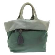 Pre-owned Nylon totes Prada Vintage , Green , Dames