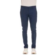 Blauwe Katoenen Wonder Fit Broek PT Torino , Blue , Heren