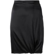 Pre-owned Silk bottoms Armani Pre-owned , Black , Dames