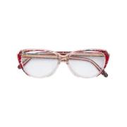 Pre-owned Acetate sunglasses Yves Saint Laurent Vintage , Red , Dames