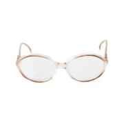 Pre-owned Acetate sunglasses Yves Saint Laurent Vintage , Beige , Dame...